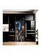 Gedruckte Farbfolie Kühlschrank Wandsticker Größe 200 x 90 cm Modell Avx-fr30
