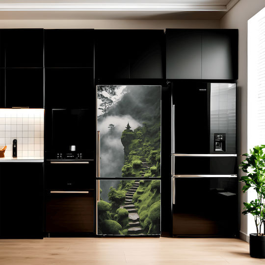Printed Color Foil Refrigerator Decor Size 200 X 90cm Model Avx-fr17