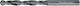 Burghie Scurte Cilindrice Metal Din 338 Tip N 118° HSS Laminat Negrit Mărimea 8.80