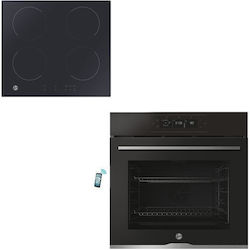 Hoover Aufsatz mit Keramikkochfeldern HO6 S5G3HTB + HI642CTT/1
