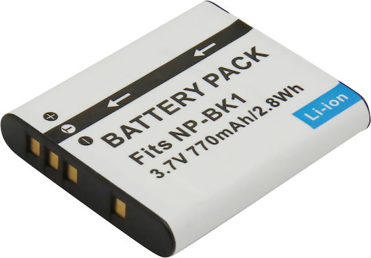 Avizar Li-ion Батерия 7.2v Съвместима С Фотоапарати Panasonic Lumix Cga-s002e 720mah Бяла