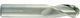 8236711 Front Cylindrical Cutter Hemispherical Head Hm Carbide Z3 Tivoly Standard Size 10 Shank 10