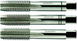 4103 Taps Manual Threading Bsw Thread Similar To Din 352 Hss-g 3 Pcs Set Dim W 1/4'' 4103 Taps Manual Threading Bsw Thread Similar To Din 352 Hss-g 3 Pcs Set Dim W 1/4''