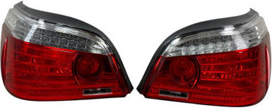 Πίσω Φανάρια Led E60 2003-2007 Κόκκινα Σετ 2τμχ
