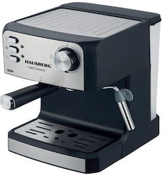 Hausberg Semi-automată pentru Cafea Măcinată Gri HB3723IN Hausberg Semi-automată pentru Cafea Măcinată Gri HB3723IN