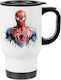 Photoretous Thermosflasche Spiderman 450ml Weiße