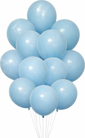 Σετ Μπαλόνια Παστέλ Baby Blue 12 Τεμ