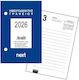 Next Daily Wall Mounted Diary 2026 9x12cm