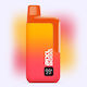 Pixl Țigară Electronică De Unică Folosință 8000 Inhalări Juicy Peach 2ml 20mg Portocalie