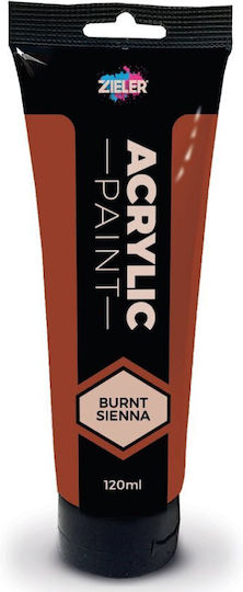 Zieler Premium Acrylic Burnt Sienna 120ml 609299403