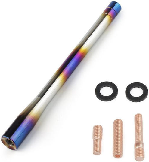Car Antenna Roof Threaded for Radio in Silver Color