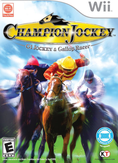 Champion Jockey G1 Jockey Gallop Racer Wii New