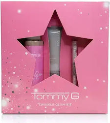 TommyG Twinkle Glam Σετ Μακιγιάζ για Μάτια & Χείλη 3τμχ