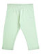 Kids Legging Sports Capri Turquoise