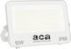 Aca Στεγανός Προβολέας LED 50W Ψυχρό Λευκό 6500K IP66