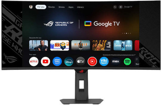 Asus Strix XG34WCDMTG Ултраширок OLED Curved Монитор 34" QHD 3440x1440 240Hz