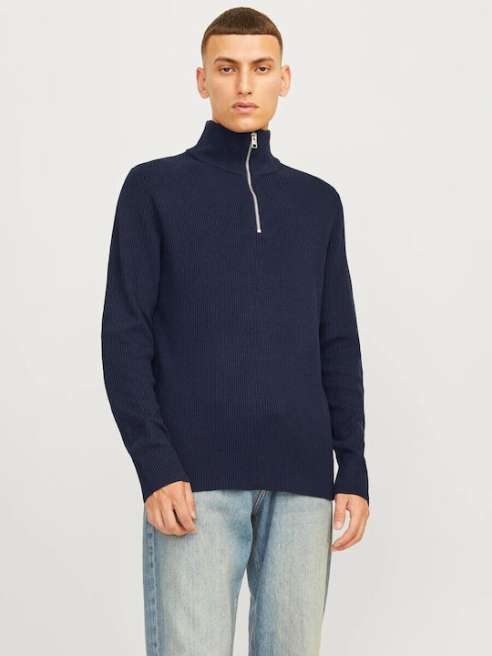 Jack & Jones Πουλόβερ Μακρυμάνικο Μπλε