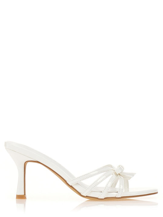 Tsoukalas Mules from Patent Leather with High H...