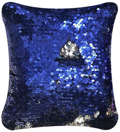 SPV Kinder Wurfkissen Blau 18x18cm
