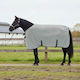 Vidaxl Horse Saddle Light Grey Pink Polyester
