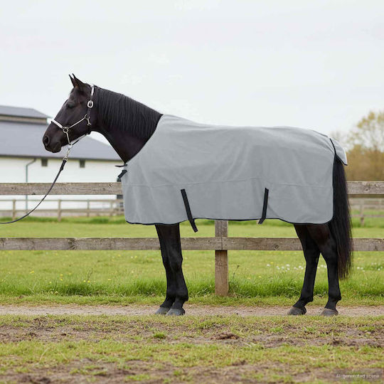 Vidaxl Horse Saddle Light Grey Pink Polyester