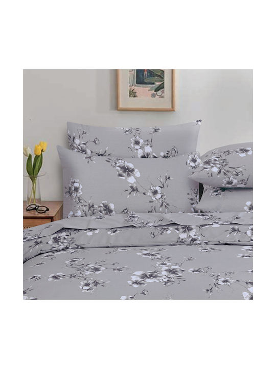 Casa Colori Blossom Pillowcase Set with Envelope Cover Floral 50x70cm.