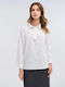 Women's Blouse Long Sleeve Ecru