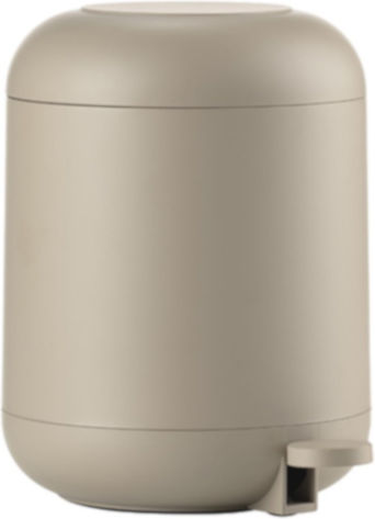 Zone Denmark Plastic Bathroom Basket 4lt Brown