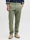 Παντελόνι Chino Ελαστικό Deep Lichen Green Khaki