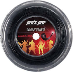Pro's Pro Tennis-Saiten Schwarz Ø1.14mm