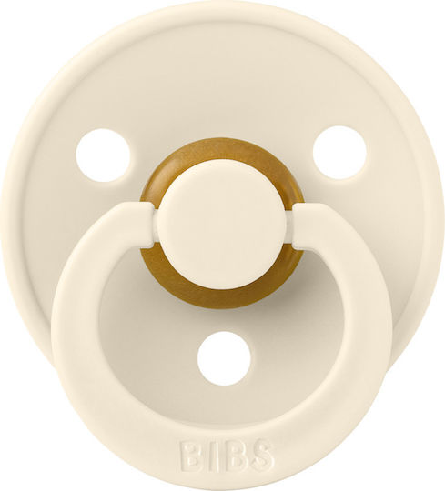 Bibs Pacifier Rubber Beige for 0-6 months