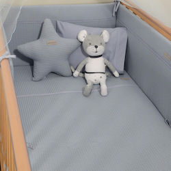 Baby Oliver Gitterbettumrandung Standard Innenraum Raffung 34x210cm