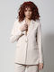 Tresor Blazer pentru femei Sacou Beige