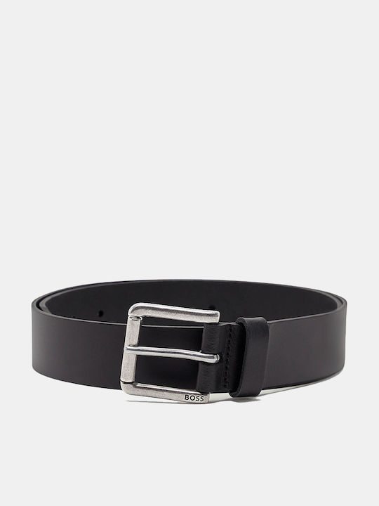 Men's Belt Leather Black