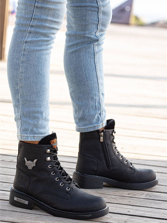 Moda Trend Μποτάκια Μαύρα