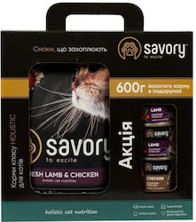 Savory Pet Dry Food for Sterilized Cats with Chicken 2kg