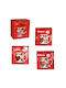 Dorosimo Ceramic Mug in Various Designs Red (Various Designs)
