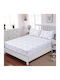 Casa Colori Sheet Semi Double with Elastic 120x200+30cm. Blooming Touch Floral