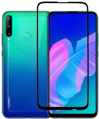 Redshield Set Umschlag Rückseite Silikon / Gehärtetes Glas Transparent (Huawei P40 Lite E)