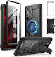 Supcase С пълно покритие (360°) Силикон / Пластмаса Черен (Galaxy S26)