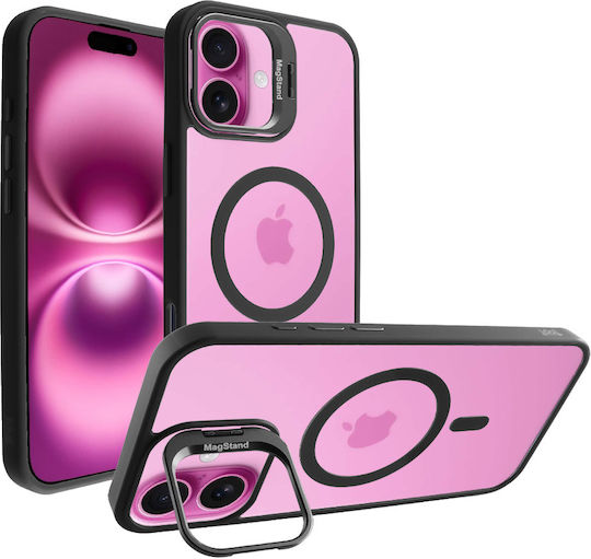 Idol 1991 Magstand Back Cover Σιλικόνης Διάφανο (iPhone 16)