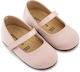 Babywalker Pink Baptism Fabric Pumps