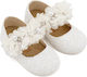 Babywalker White Baptism Leather Pumps