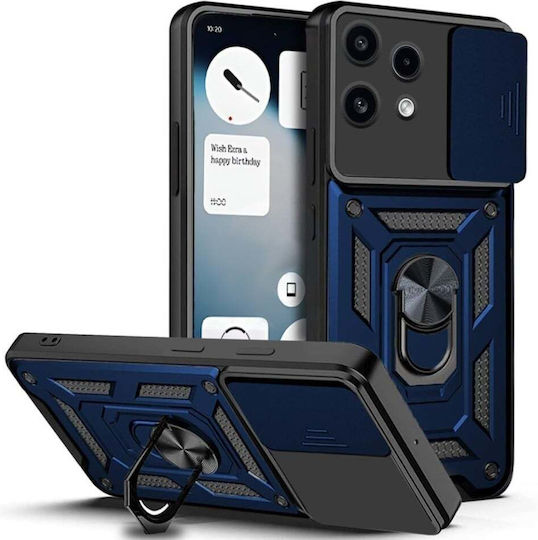Magnetic Back Cover Albastru (Nothing Phone (3a) Lite)