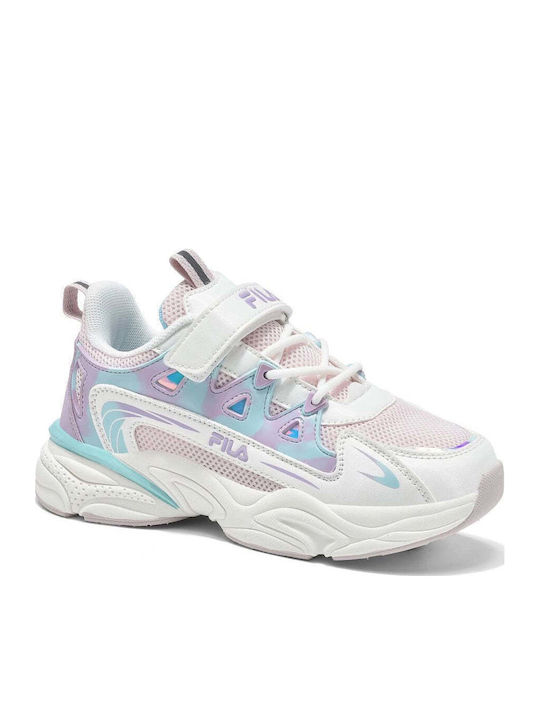Kinder Sneakers mit Klettverschluss Weiß