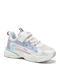 Kinder Sneakers mit Klettverschluss Weiß