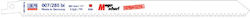 007/280 Bi Bi-metal Blade Reciprocating Saw Non-ferrous Metals Steel Wood Nails 5 Pieces Dim 280 X 19 X 0.9 Mm