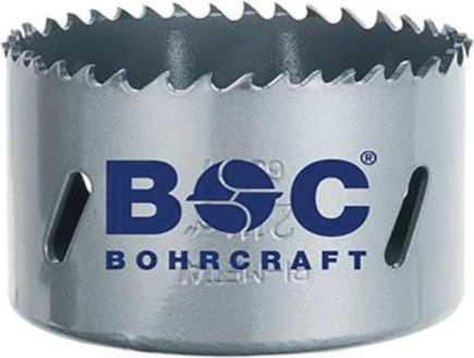 Bohrcraft Burghie diamantată HSS Tăiere uscată cu diametru între 38mm și 168mm pentru Lemn și Plastic