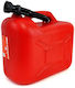 Red 20l Plastic Fuel Canister