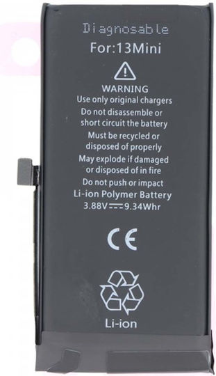 Диагностична Батерия Iphone 13 Mini Li-polymer 3.88v 2406mah 9.3wh Черна